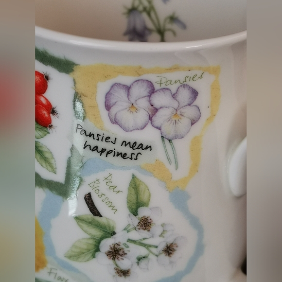 Dunoon Fine Bone China "Nature's Garden" Floral Mug - Picture 9 of 10